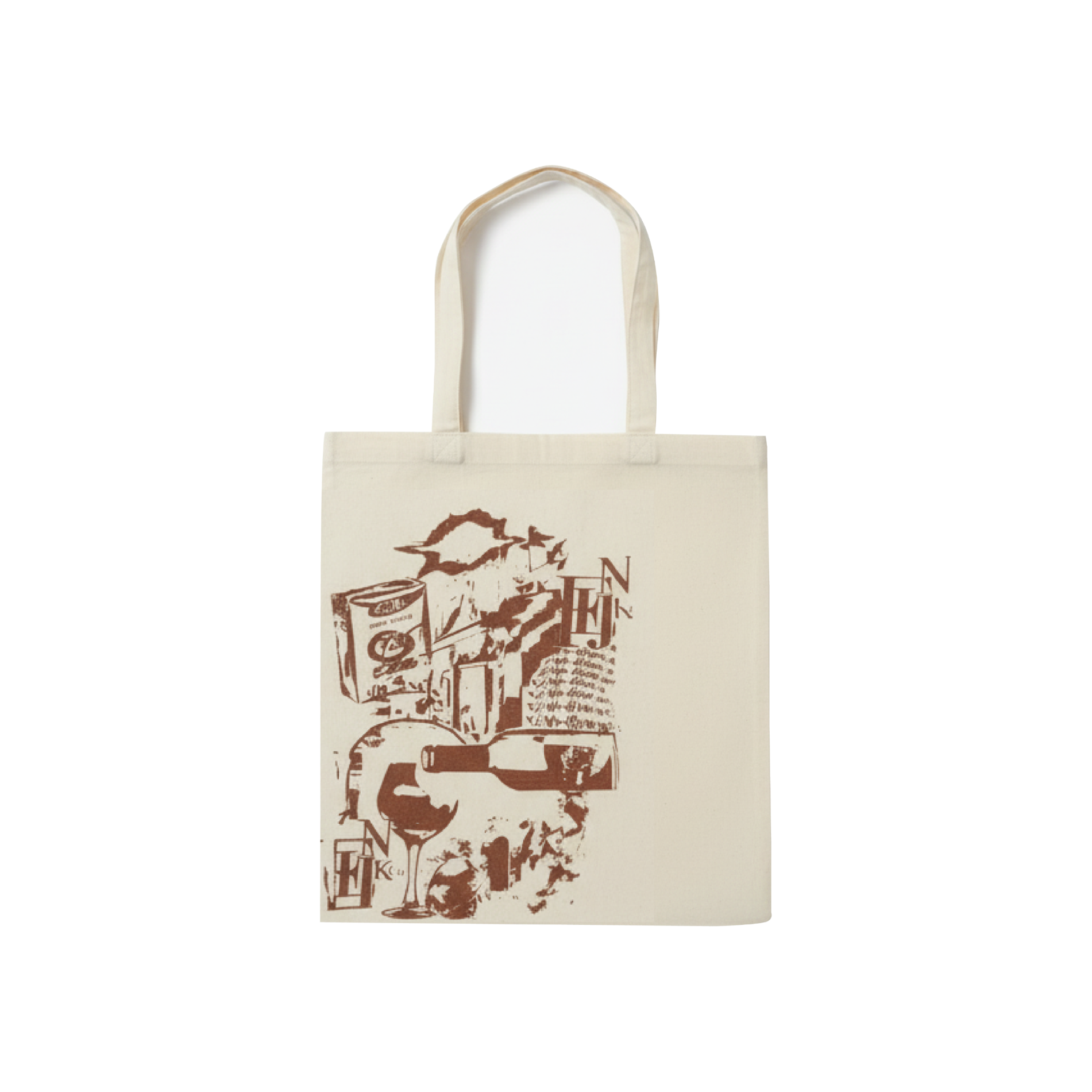 Wine ToteBag Beige