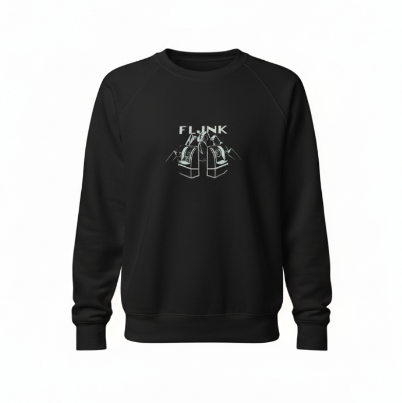 Sweatshirt Schwarz